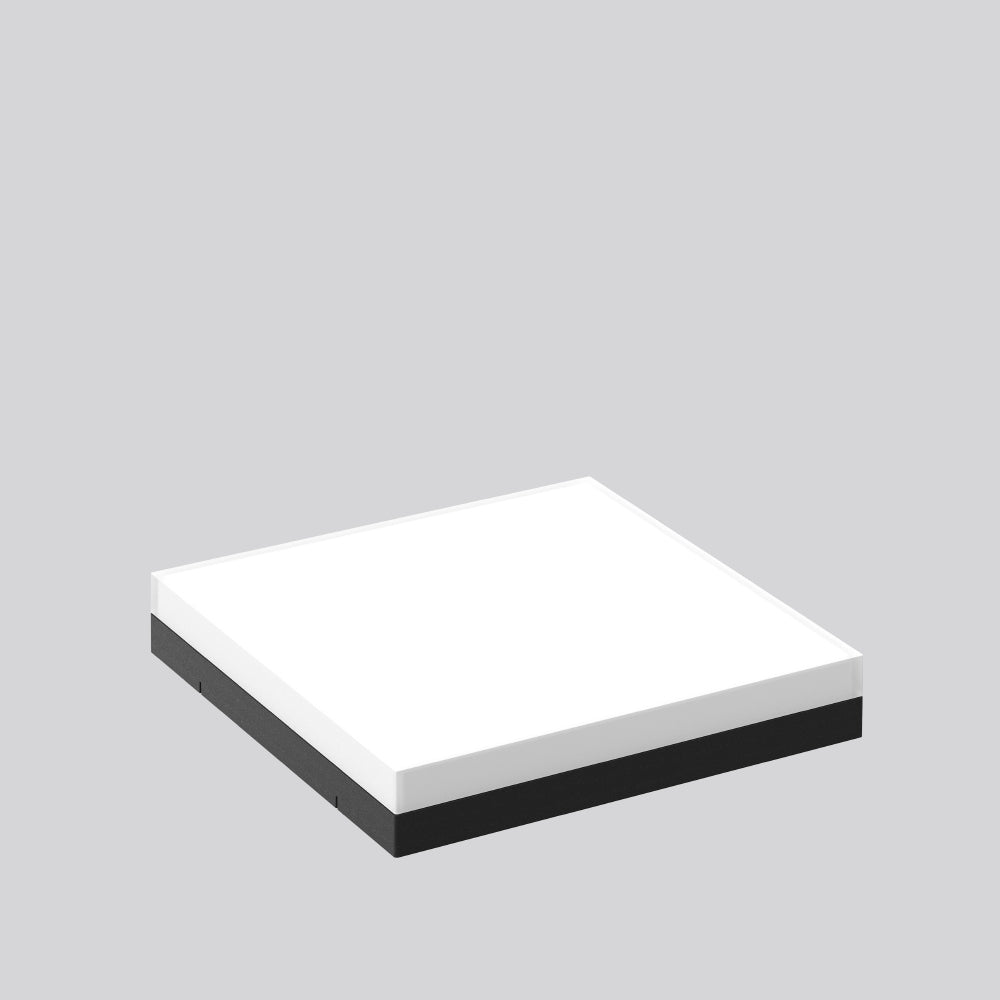 RZB Licht-Zubehör 120° ws sym dir/indir FLAT SLIM square 982676.0131 Glas