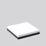 RZB Licht-Zubehör 120° ws sym dir/indir FLAT SLIM square 982676.0131 Glas
