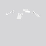 RZB Befestigungsset ws Alu L22mm B43mm MONDANA 983430.002 H23mm