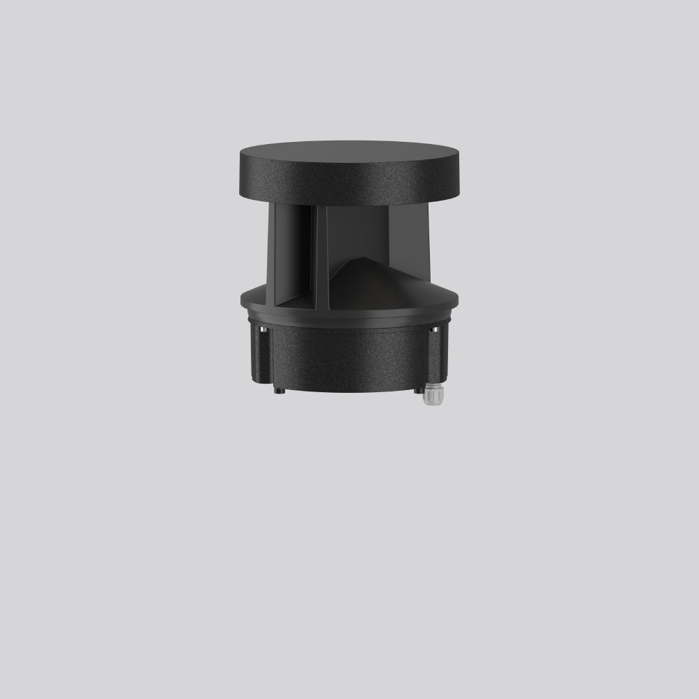 RZB LED-Pollerleuchte 15W IP66 3000K Alu LUPALO NOCTO 983467.0031 1300lm anth