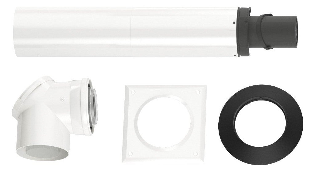 Bosch Abgaszubehör FC-Set80-C13x Grundpaket waagerecht d:80/125mm | 7738112574