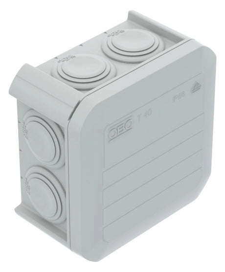 BETTERMANN Abzweigdose IP55 4qmm quadrat T 40 90x90x52mm Wand/Decke Kst hfr