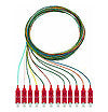RUTENBECK LWL-Pigtail SC 50/125 OM4 2m Pigtails 12xSC OM4 2m vi Aderpigtail