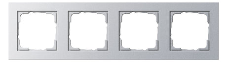 GIRA Rahmen 4f alu lack Kst f.GEB-K E2 021425