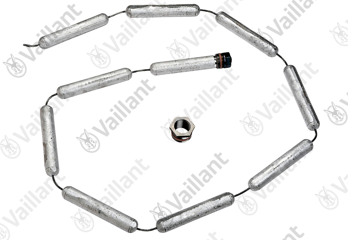 Vaillant Ersatzteil Kettenanode, mit Reduzierst. G1-G3/4 für VEH 200/5, VEH 200/5 R1 u. a. | Art.-Nr. 106482