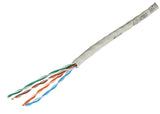 Patchkabel Cat5e UTP UC300 4x2xAWG26 grau Meter