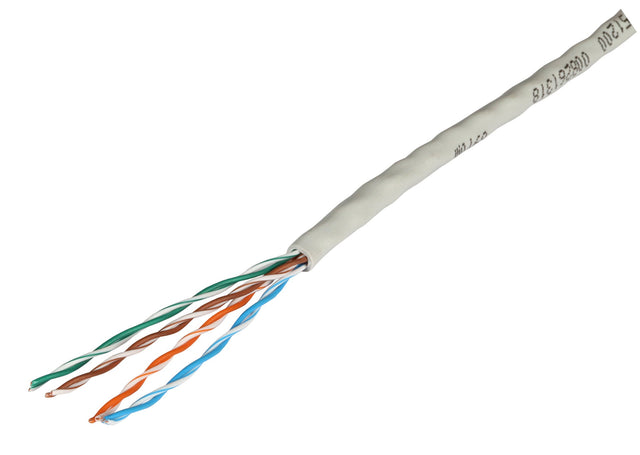Patchkabel Cat5e UTP UC300 4x2xAWG26 grau Meter
