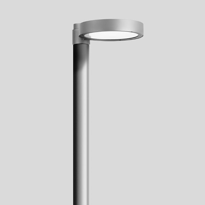 BEGA LED-Aufsatzleuchte 18,5W 76mm 3000K 99401AK3 1971lm si Konv Alu Gl_strukt