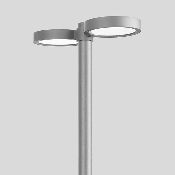 BEGA LED-Aufsatzleuchte 37W 76mm 4000K 99403AK4 3998lm si Konv Alu Gl_strukt