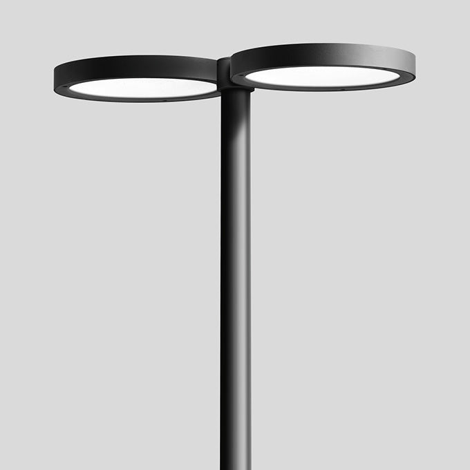 BEGA LED-Aufsatzleuchte 52,8W 76mm 3000K 99408K3 6552lm graphit Konv Alu IP65