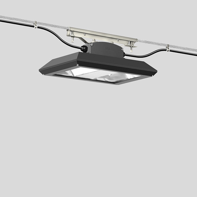 BEGA LED-Straßenleuchte 69W Stahldr Konv 99460K4 4000K 10260lm graphit alu Gl_tr