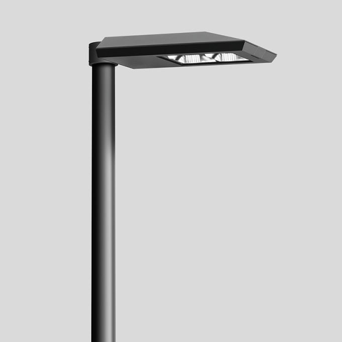 BEGA LED-Aufsatzleuchte 53W 76mm 4000K 99522K4 7267lm graphit Konv Alu Gl_tr