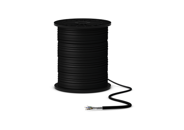 Draka GreenConnect Cat.7 Außenkabel S/FTP 4P PE 1000MHz, AWG23, schwarz, CPR Fca Rolle