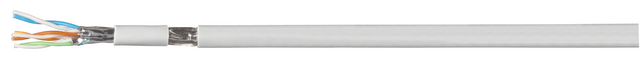 Patchkabel Cat.7 PiMF UC900MHz FLEX SS26 4P, FRNC-B, grau Meter