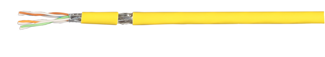 Patchkabel Cat.7 PiMF UC900MHz FLEX SS26 4P, FRNC-B, gelb Meter