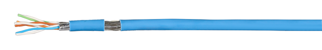 Patchkabel Cat.7 PiMF UC900MHz FLEX SS26 4P, FRNC-B, blau Meter