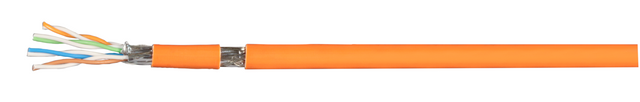 Patchkabel Cat.7 PiMF UC900MHz FLEX SS26 4P, FRNC-B, orange Meter