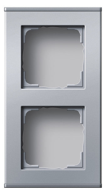 GIRA Gehäuse AP 2f Metall alu AP-Geh Profil 55 136226 IP21