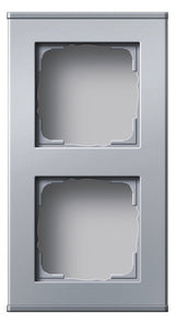 GIRA Gehäuse AP 2f Metall alu AP-Geh Profil 55 136226 IP21