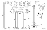 BOSCH Installationszubehör Nr. 686/1 Installationssatz Auf- und Unterputz
