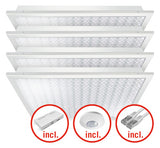ESYLUX LED-Panel 596x596mm 132W 4000K ws QUADRO-SET CELINE-2 600 DDP TR 840 18400