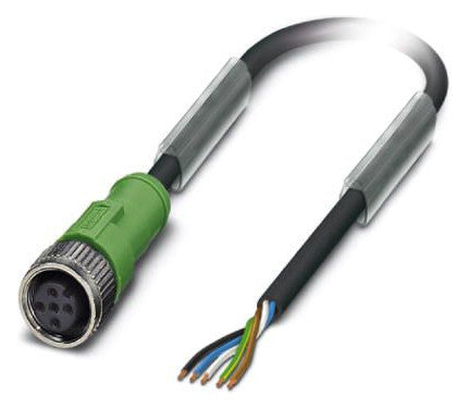 PHOENIX Sensor-Aktorkabel 5p 5m M12 ger SAC-5P- 5,0-PUR/M12FS Female fr.Ende