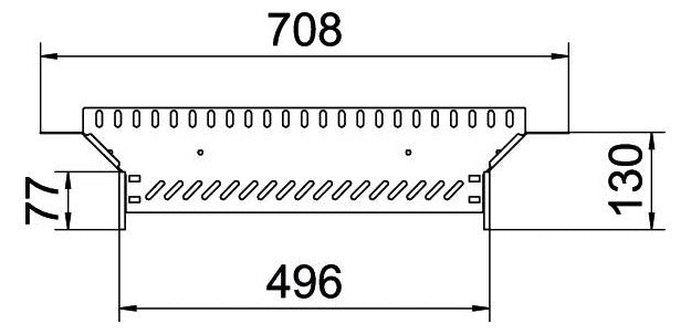 BETTERMANN Anbau-Abzweigstück ST vz RAA 650 FS 60x500mm int.Verb