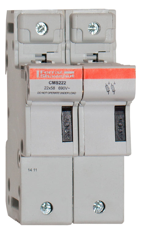 MERSEN Sicherungshalter 22x58mm Modul CMS222
