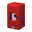 GEWISS Feuerwehralarm Mit Glasscheibe GW42204 108x180x100mm