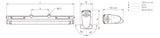 NORKA LED-Anbauleuchte 48W 4000K 5800lm MAGNON PL-1000-01 m1500, PMMA ws Konv