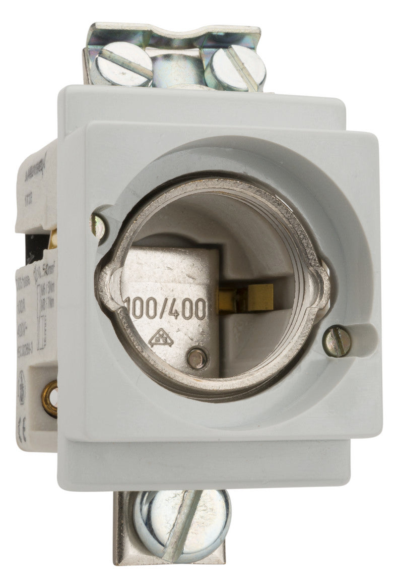 MERSEN D0-Sicherungssockel 1p D03 100A 01722.470000 Schnappbef 400V Porzellan