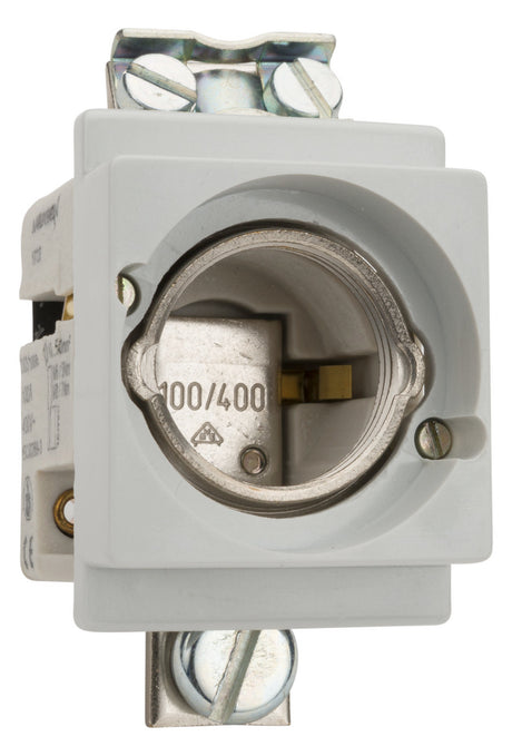 MERSEN D0-Sicherungssockel 1p D03 100A 01722.470000 Schnappbef 400V Porzellan