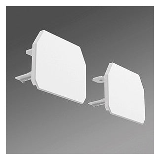 REGIOLUX Endkappe ws Kst L11mm B64mm SRTE vw RAL9016 H52mm