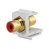 RUTENBECK Adapter Cinch Cinch Buchse KMK-Cinch rot rw
