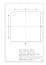 SPELSBERG Abdeckung Ersatzteil GEOS DP-3030