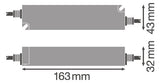 LEDVANCE LED-Trafo 60W 24V IP66 Kstgeh DR-PFM -60/220-240/24/P stat