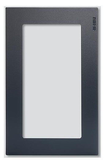 SIEDLE Putzblende 2f AP anthgr alu Vario VA/NB 611-2/1-0 AG 170x270x2mm