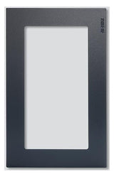 SIEDLE Putzblende 2f AP anthgr alu Vario VA/NB 611-2/1-0 AG 170x270x2mm