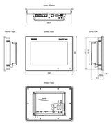 SIEMENS Grafik-Panel m.Farbdisplay DC 6AV2128-3KB06-0AX1 19,2-28,8V 2HW/IE