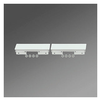 REGIOLUX Endkappe ws ST L108mm B19mm procube -CUS -1 vw RAL9016 H43mm