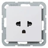 GIRA Steckdose 1f rws glz UP BS IP20 System 55 284003