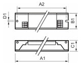 PHILIPS-LM Vorschaltgerät 2x54-55W f.T5 HF-P 254/255 TL5 HO/PLL III 220-240 elek