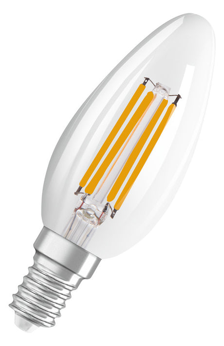 OSRAM LED-Kerzenlampe FM E14 B40 4,5W ws LED Superstar Plus Cla B 40 Fil Glo 2700