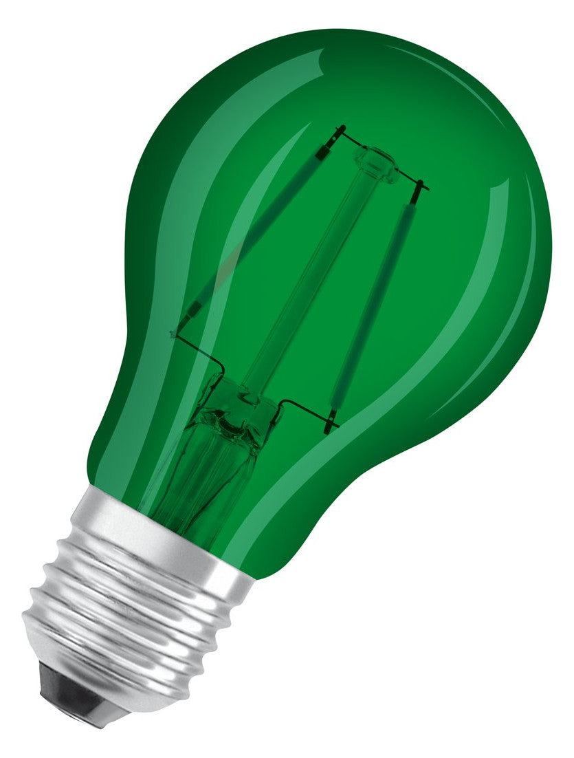 OSRAM LED-Lampe E27 A60 2,5W gn 45lm G LED Star Classic A 15 Decor 2.5W 17 opal