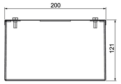 BETTERMANN Brandschutzkanal E90 unbeh PLMR 1220 A2 200x120mm L2000mm schraub