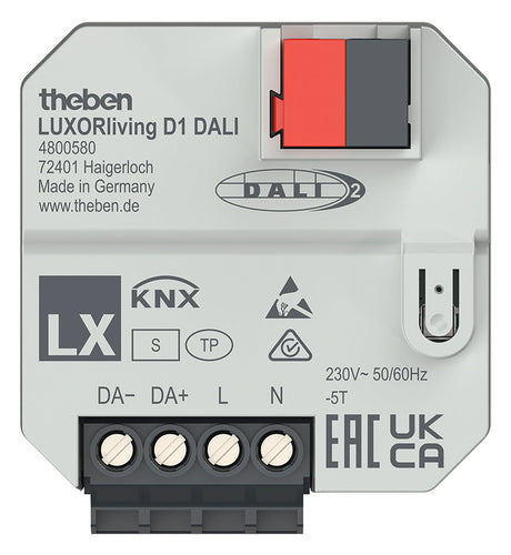THEBEN Schnittstelle DALI KNX UP 230V TE LUXORliving D1 DALI IP20