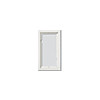 SIEDLE Rahmen-Türstation 2f UP ws alu KR 611-2/1-0 W 231x131x15mm
