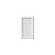 SIEDLE Rahmen-Türstation 2f UP ws alu KR 611-2/1-0 W 231x131x15mm