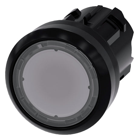 SIEMENS Drucktaster Front 1f bel.b  22mm 3SU1001-0AB70-0AA0 rnd 29,45x10,4mm