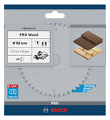 BOSCH-EW Kreissägeblatt  85mm 2608643071